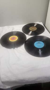 Bundle of 3 Vintage Vinyl Records: Mark Almond, Chevrolet Promotional Album, and